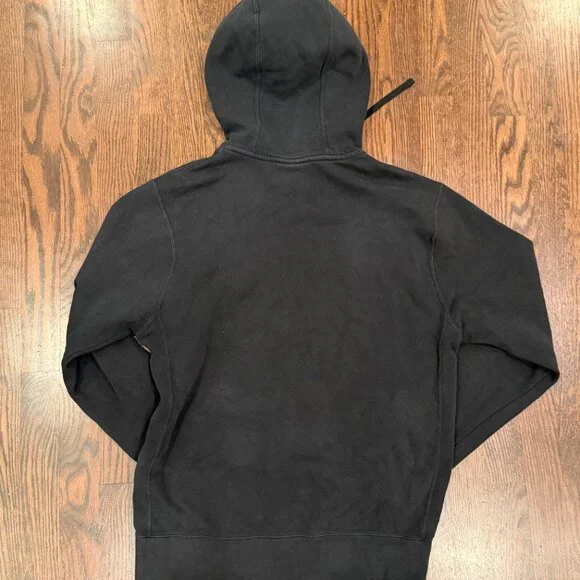 Nike Women’s Full Zip Hoodie Black Gold Embroidered Swoosh Size S - Picture 9 of 9